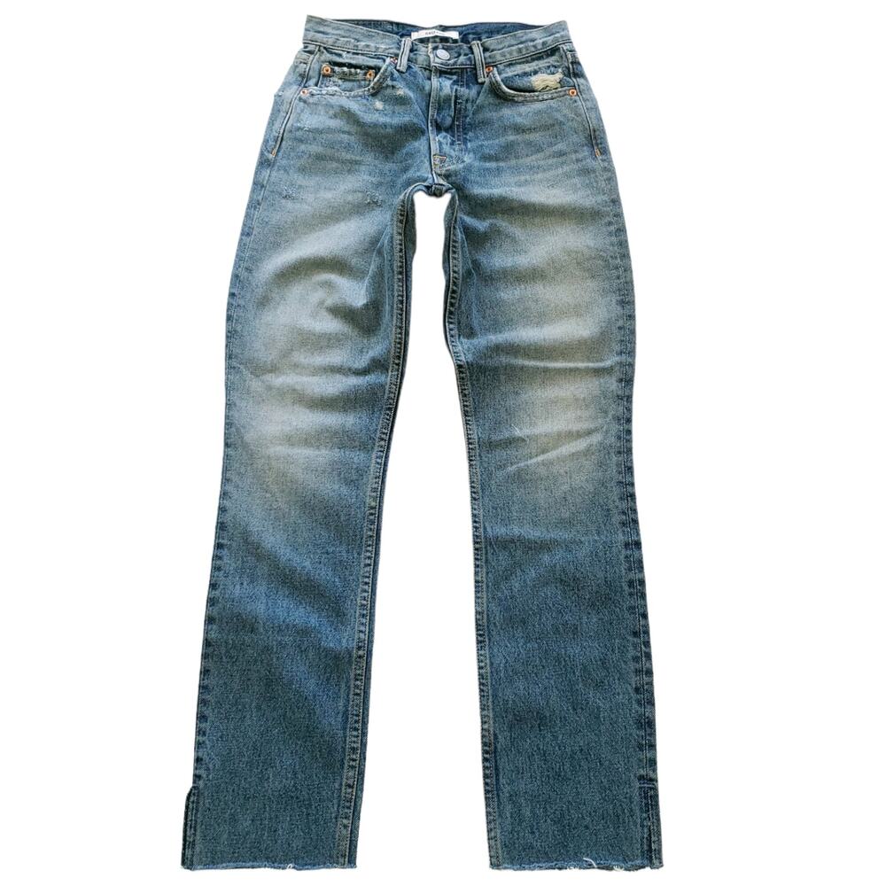 GRLFRND Karolina distressed high rise skinny jeans in Whole Lotta Love Sz 24 NEW